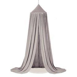 Cotton&Sweets, Mørk beige sengehimmel i bomuld