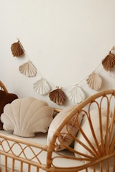 Moi Mili, vimpel i fløjl skal, Beige pearl