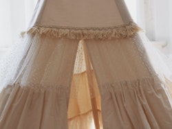 Moi Mili, tipi telt med flæser, Shabby Chic