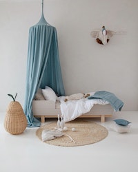 Love me decoration, natur cirkuselefant med blå hat