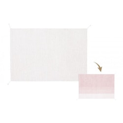 Lorena Canals, dobbeltsidet tæppe Gelato Pink