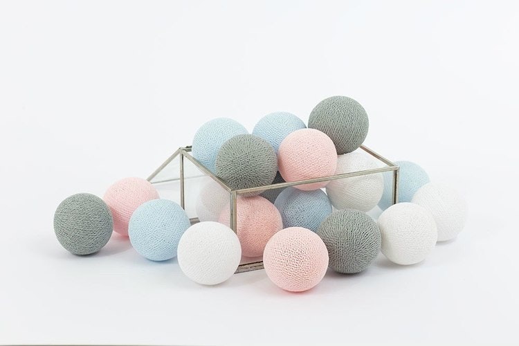 Cottonlove, lyskæde, Pastel Candy