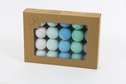 Cottonlove, lyskæde, Mint Pastel