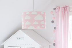 Lamps&Company, loftslampe Clouds, lyserød