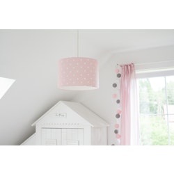Lamps&Company, loftslampe Lovely Dots, lyserød