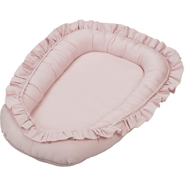 Cotton&Sweets, babynest i satin, blush