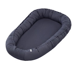 Cotton&Sweets, klassisk babynest i linned, denim