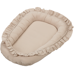 Cotton&Sweets, babynest i satin, nude