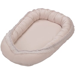 Cotton&Sweets, babynest i bomull, lyserød boho