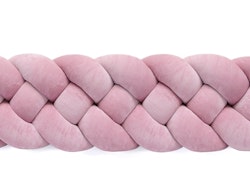 Flettet sengerand, Dusty Pink