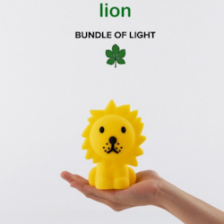 Mr Maria, natlampe mini Lion Bundle of Light