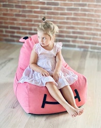 The Brooklyn Kids, Hippo Bean bag, pink