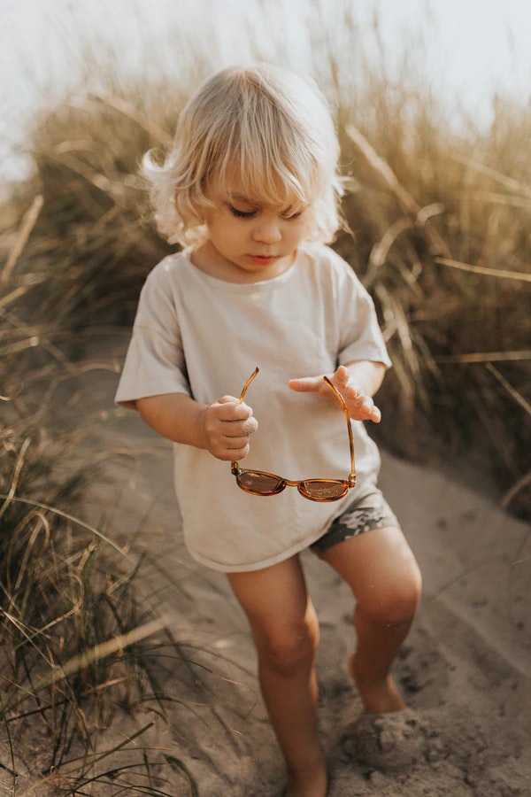 BabyMocs, solbriller til børn, Classic Amber