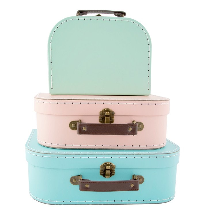 Sass&Belle, kufferter Pastel Retro, 3 stk