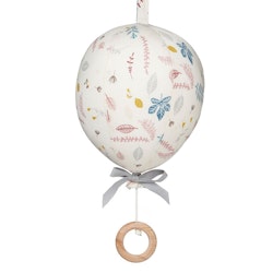 Cam Cam, musikuro ballon med sløjfe, Pressed Leaves Rose