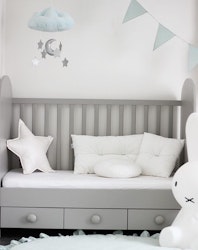 Cotton&Sweets, uro, mint sky med sølvstjerner