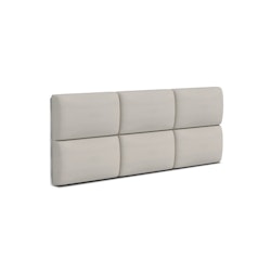 Polstret vægpanel, cream (forskellige størrelser)