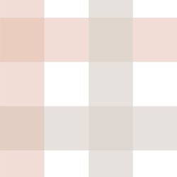 Dekornik, tapet Retro Check Beige Pink Big