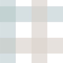 Dekornik, tapet Retro Check Beige Blue Big