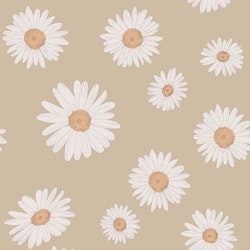 Dekornik, tapet Tuscan Daisies Cappuccino