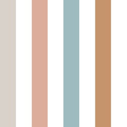 Dekornik, tapet Retro Stripes Multi