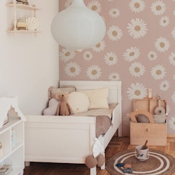 Dekornik, tapet Tuscan Daisies Pink