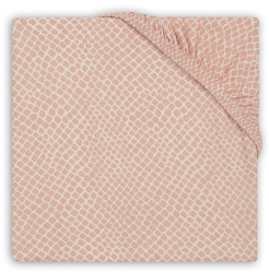 Jollein, stræklagen til tremmeseng Snake, pale pink