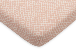 Jollein, stræklagen til tremmeseng Snake, pale pink