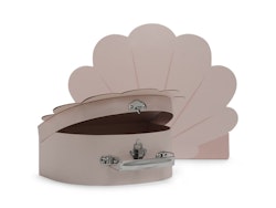 Jollein, opbevaringsbokse kufferter Shell, pale pink