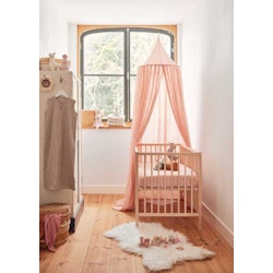 Jollein, sengehimmel, vintage pale pink