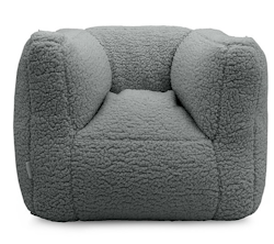 Jollein, lænestol teddy, grey