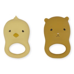 Konges Sløjd, bidering 2-pak, Chicken Bear