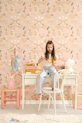 Majvillan, tapet Mermaid reef, sweet pink