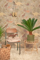 Majvillan, tapet Dinosaur vibes, soft green