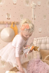 Majvillan, tapet Hearts, dusty warm pink