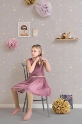 Majvillan, tapet Twinkle, dusty lilac