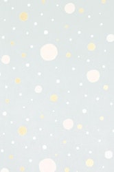 Majvillan, tapet Confetti, grå/guld