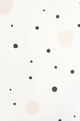 Majvillan, tapet Confetti, sort