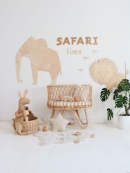 Vægdekoration Elefant
