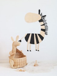Vægdekoration Zebra