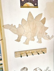 Vægdekoration Stegosaurus