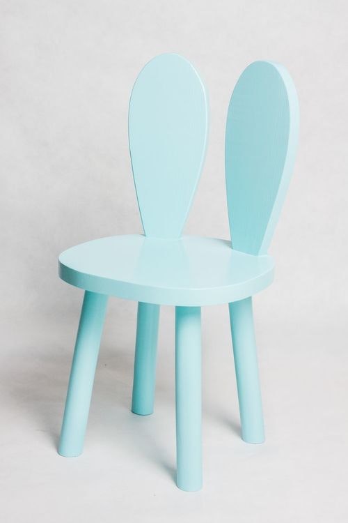 Møbelsæt til børn - Kaninstol og bord