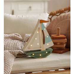 Little Lights, Lampe til børneværelset, Sejlbåd olive tree