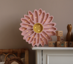 Little Lights, Lampe til børneværelset, Daisy powder pink