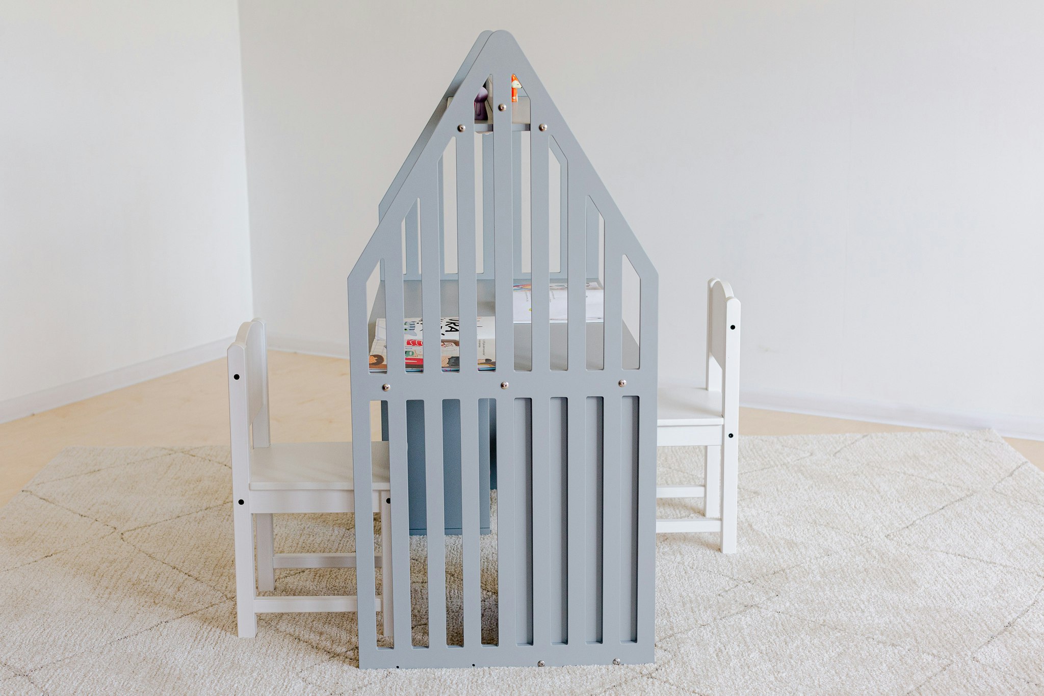 Duck Woodworks, Dobbeltskrivebord til søskende, STRIPED