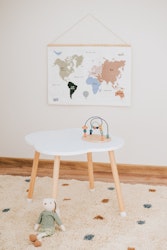 Babylove - bord til børneværelset, hvid sky