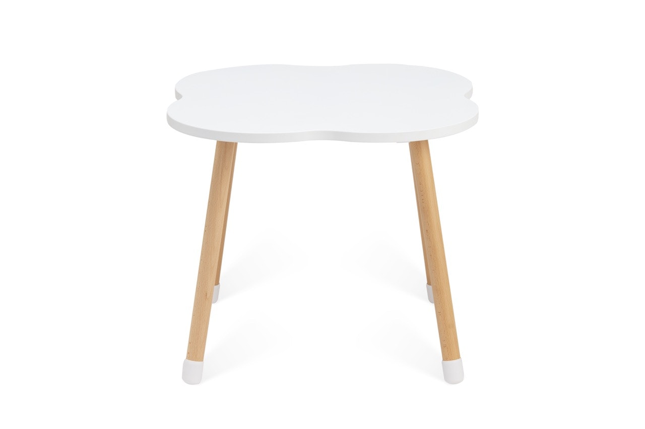 Babylove - bord med 2 skystole, hvid