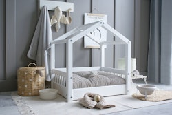 Cozy hundeseng/hundekurv Hvid (L)