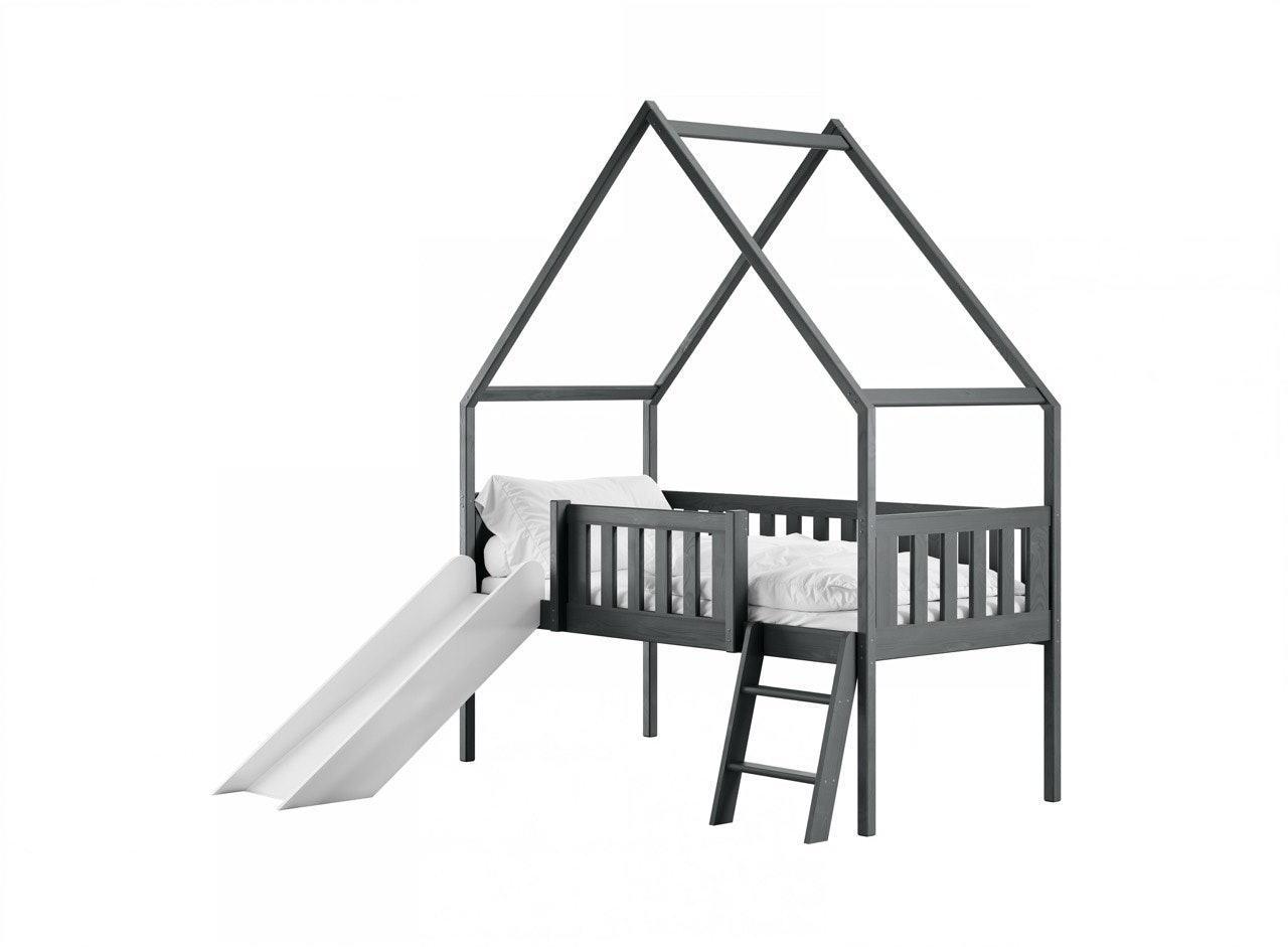 Husseng Stella med rutsjebane - 80x180 cm, Antracit