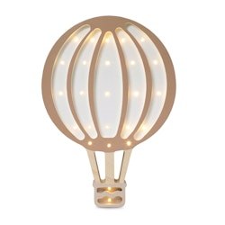 Little Lights, Lampe til børneværelset, Varmluftballon lysebrun